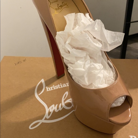 COPY - CHRISTIAN LOUBOUTIN NUDE ALTAREZA 160 PATENT - Picture 10 of 10